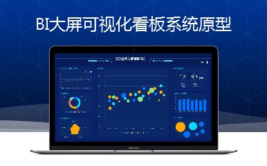 BI大屏数据可视化看板系统设计方案