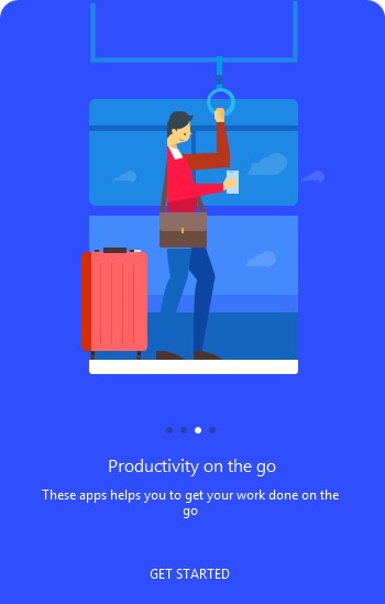 Metiral Design风格开屏页插画Axure原型素材